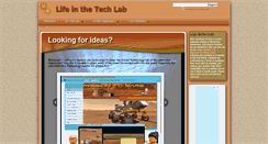 Desktop Screenshot of lifeinthetechlab.com