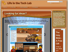 Tablet Screenshot of lifeinthetechlab.com